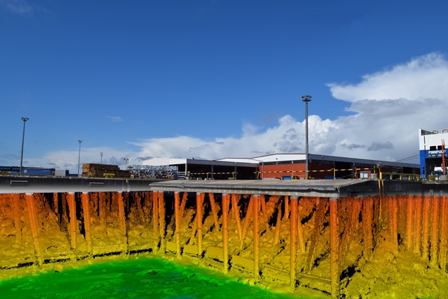 3D underwater inspection survey data (photo: VRT Finland)